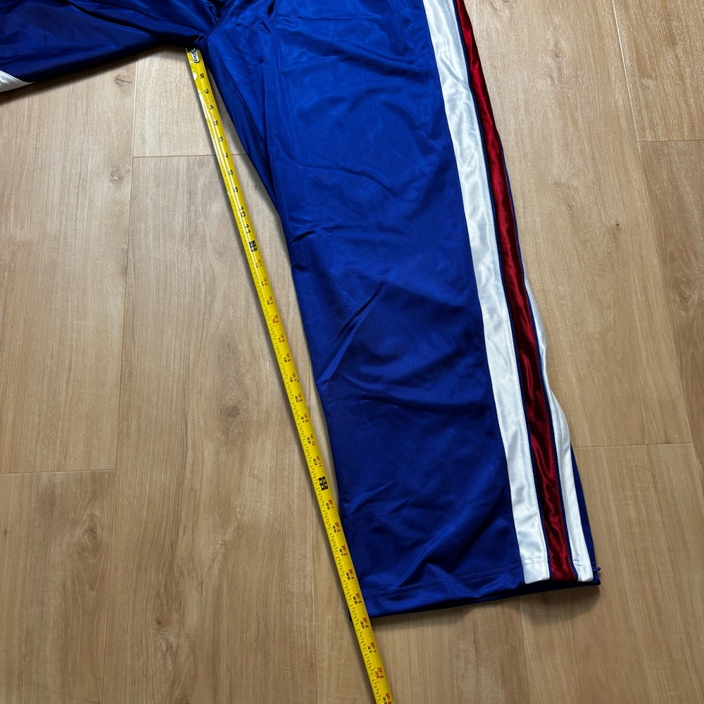 Y2K adidas Blue Sweatpants with Red and White Stripes - Picture 11 of 11